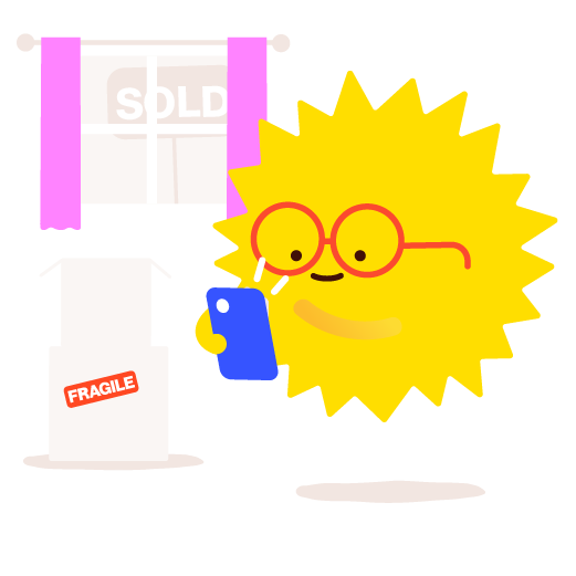 One month before moving house.